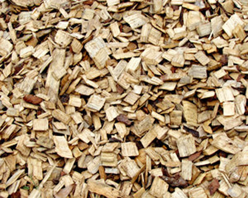 Chopped wood